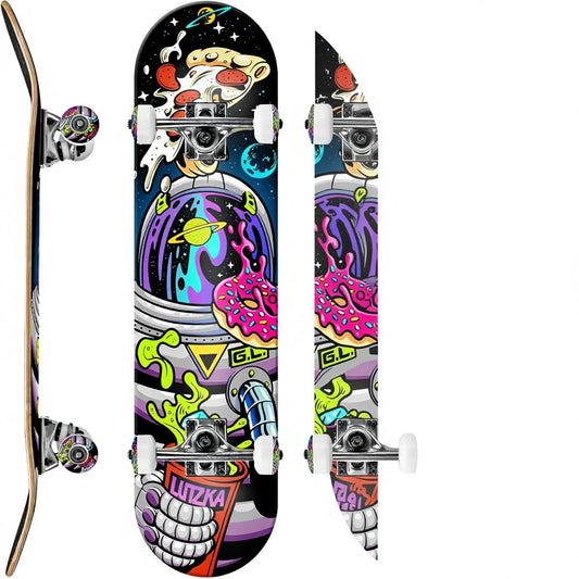 Deluxe Series Maple Wood Skateboard