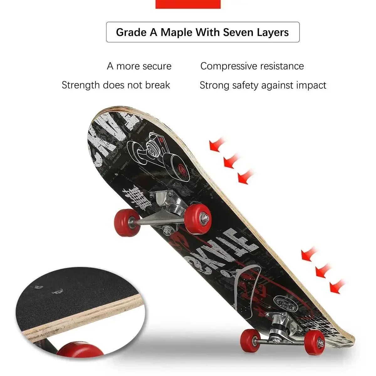 31 inch Maple Skateboard
